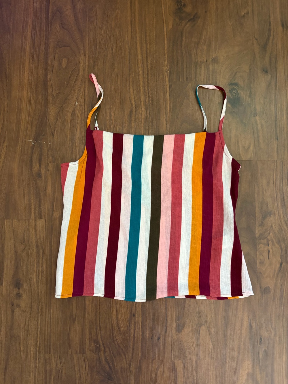 Colorful Striped Tank Top